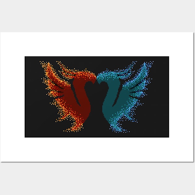 Phoenix Wall Art by TripoffGeloEDM